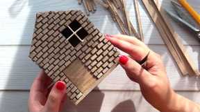 DIY 7 Miniature Cardboard House Ideas
