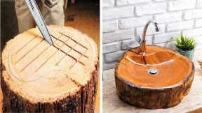WORK WITH WOOD! AMAZING RECYCLING PROJECTS by 5-minute REPAIR