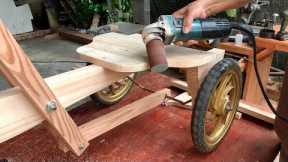 Great Creative Woodworking Ideas A Experience For Your Kids // How to Build A Irish Mail Car  - DIY!