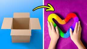 Cheap Cardboard And Paper Crafts That Will Save Your Money || DIY Furniture And Playhouse