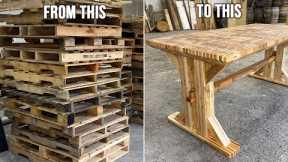 Pallet Wood Has Never Been Used Like This Before
