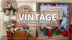 Vintage Rustic Christmas DIY Home Decor | Holiday Projects For Your Home