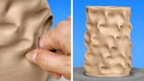 Fantastic Clay Pottery Hacks And Tricks || DIY Ceramic Masterpieces