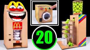 TOP 20 Incredible Cardboard Videos in The World