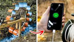 DIY HYDRO GENERATOR || HUGE INVENTIONS FOR YOUR HOME AND CAMP