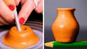 Amazing CEMENT Projects And POTTERY Making Ideas || 5-Minute Decor Projects For Cozy Home!
