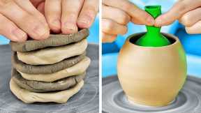 Amazing Clay Pottery Tricks You Can Easily Repeat