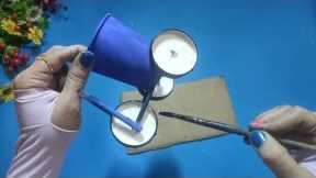 How To Make a Cycle a Cardboard Cup🚲🛵 |Newspaper Cup Craft Ideas|Paper Cup Cycle|Showpiece Making 🚲🛵