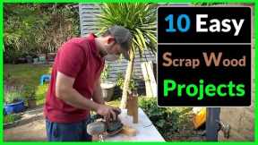 10 Easy Scrap Wood Projects! (Woodworking for Beginners)