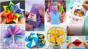 Paper Craft / Diy Moving Paper Toys / Origami / Paper Crafts Ideas / Paper Craft Tutorials