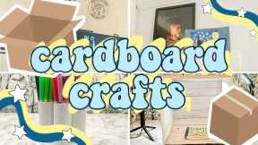 Creative Things to make with CARDBOARD! How to recycle Amazon boxes
