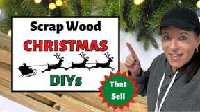 Scrap Wood Christmas DIYs For Resale/High End Christmas DIYs