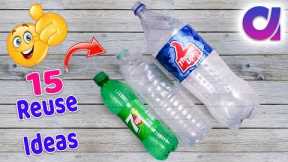 15 most amazing way to reuse plastic bottle | Best out of waste | Artkala 519