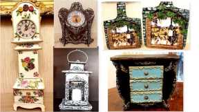 DIY /5 Amazing  projects from Recycled Cardboard/Home Decor