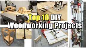 Top 10 DIY Woodworking Projects of 2022