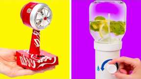 How To Reuse Soda Cans And Nutella Jar || DIY Projects From Improvised Materials