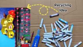 Empty thread spools reuse idea/recycling craft by Aesthetic Creation