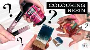 Coloring Resin Using Household Products | What Can You Color Resin With