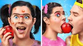 NERD Made POPULAR GUY LOVE HER! Beauty Makeover with Viral Gadgets by La La Life Games
