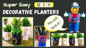 Plastic Bottle Craft Ideas for Home Decor | Best out of Waste DIY Decorative Planter Ideas