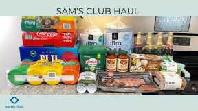 SAM’S CLUB HAUL | STOCKING UP | GROCERIES | HOUSEHOLD GOODS