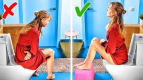Clever Restroom Hacks That Work Extremely Well