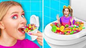 BEST BATHROOM GADGETS & DIY TOOLS IDEAS || Toilet Gadgets! Funny Parenting Hacks By 123 GO! TRENDS