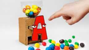 Alphabet Lore But Candy Dispenser | Home DIY Cardboard & Paper Craft Ideas
