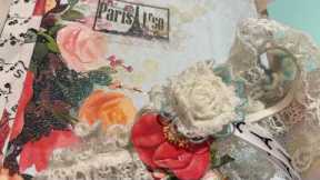 Use Household items & junk 2 stamp, stencil or tattoo in junk journal