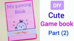 10 Paper Games in a book / DIY Cute Gaming Book / How to make paper gaming book | DIY Paper games