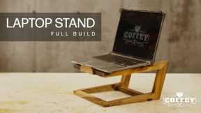 Laptop Stand // Easy Woodworking Project // Woodworking Projects That Sell
