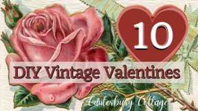 10 Vintage Valentine DIY Projects for Gift-Giving and Decor