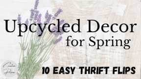 10 Easy THRIFT FLIPS Decor DIYs 🌼 Fixing Previous Projects for SPRING 🌸