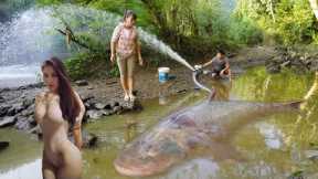Modern Technology Easy Catching Many Fish Use Many Large Pump Catch Many Fish, Top 10 Wild Fishing