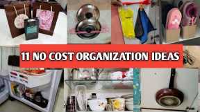 11 New No Cost Home Organization Ideas | Simple DIY Everyday Life hacks | Storage tips and ideas