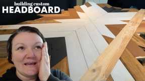 What have you done to our bedroom!? Custom Wood Headboard DIY