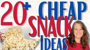 20 CHEAP D.I.Y. SNACKS - BUDGET & KID FRIENDLY! #snacks  #budgetfriendly #recipe