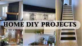 Easy and Inexpensive Home DIY Improvements | DIY Home Renovation Projects on a Budget