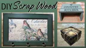 Easy Scrap Wood Projects / Repurposed Cabinet Door