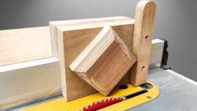 Incredible Carpentry Project - Jig for Bench Saw | woodworking