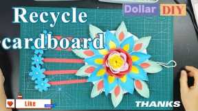 Dollar - DIY | Recycle cardboard to add new ideas with A4 paper/Paper Craft For Home Decoration/