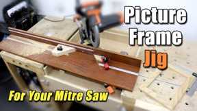 Simple Picture Frame Jig For Your Mitre Saw
