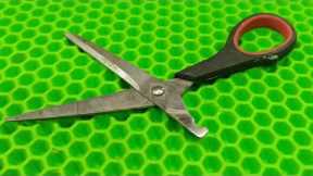 I wish I had learned that secret from the broken scissors! I would have died without knowing