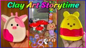 🟢CLAY ART STORYTIME ✨Satisfying And Relaxing Video 🌈 MEmu Wolf || Best TikTok Compilation Part 194