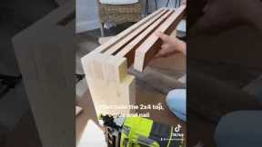 DIY Bench woodworking projects Tutorial