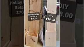 Unbelievably Simple Wood Project That Sell