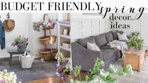 Budget Friendly Spring Decor Ideas | Cottage Style Home