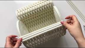 Anyone can make this wicker box!