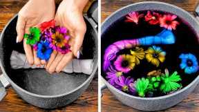 Creative Ways To Dye Your Clothes || DIY Fashion Hacks