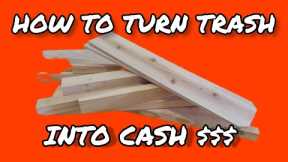 MAKING MONEY WITH SCRAP WOOD | ALL PROFIT WOOD PROJECT